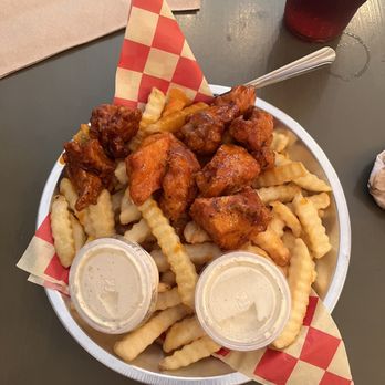 Bull Babies - Nashville chicken and fries with extra ranch - Desserts Near Me - Rogersville, Tennessee