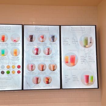 Bobalust - Menu - Bubble Tea Near Me - Seattle, Washington
