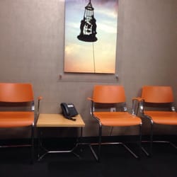 Seacor Marine - Secondary reception area with photo of a Personnel Transfer Basket
