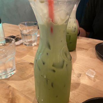 Hiso - Green Thai tea - Laotian Near Me - Sacramento, California