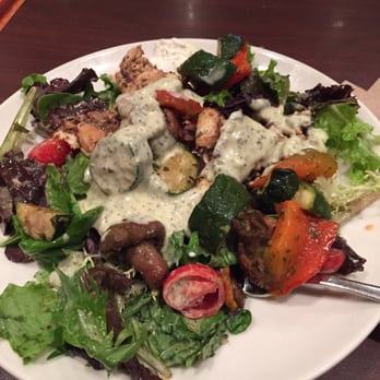 la Madeleine - Roasted veg salad with chicken and goat cheese - Bakeries Near Me - Dallas, Texas la Madeleine - Roasted veg salad with chicken and goat cheese - Bakeries Near Me - Dallas, Texas