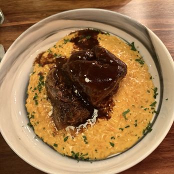 Rustic 21 Bistro - Braised short ribs with Parmesan risotto - Brazilian Near Me - Jacksonville, Florida Rustic 21 Bistro - Braised short ribs with Parmesan risotto - Brazilian Near Me - Jacksonville, Florida