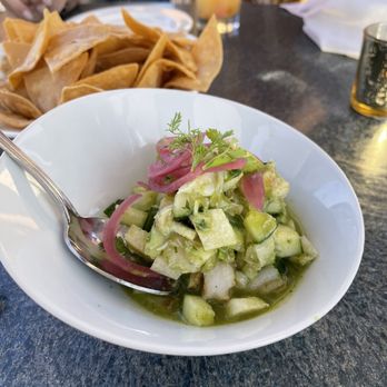 Las Brisas - White Shrimp & Crab Ceviche* - Mexican Near Me - Laguna Beach, California Las Brisas - White Shrimp & Crab Ceviche* - Mexican Near Me - Laguna Beach, California
