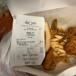Louisiana Famous Fried Chicken - Fries instead of red beans n rice