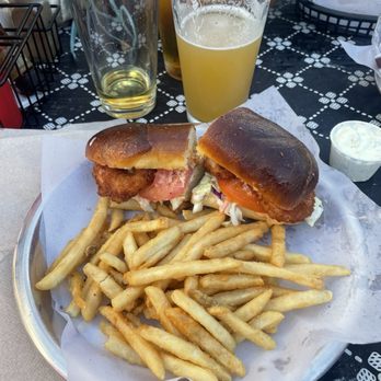 Drayton Harbor Oyster Company - Shrimp Po boy.  They just sold out of fried oysters. - Live/Raw Food Near Me - Blaine, Washington