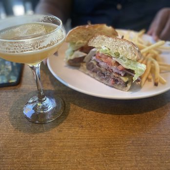 Cafe Bernardo - Habanero burger & El Nacional - Burgers Near Me - Sacramento, California