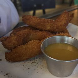 American Whiskey - Panko Crusted Chicken Strips are delish!