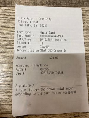 Pizza Ranch by null