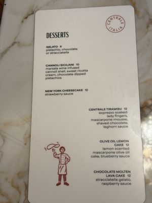 Menu photo 3 Centrale Italia Dallas, TX Menu photo 3 Centrale Italia Dallas, TX