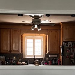 Mr Everything - Dining room mirrors hung