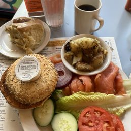Lox and bagel Lox and bagel