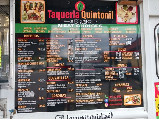 Menu photo 3 Taqueria Quintonil Happy Valley, OR Menu photo 3 Taqueria Quintonil Happy Valley, OR
