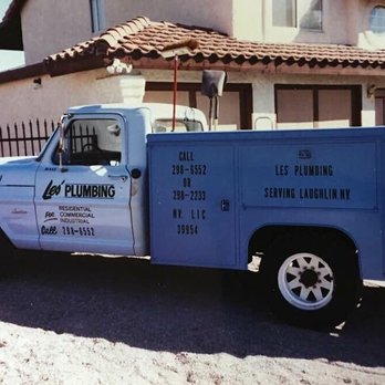 Les' Plumbing Service - Here is the original Les' Plumbing Service truck "old blue" - Plumbing Near Me Les' Plumbing Service - Here is the original Les' Plumbing Service truck "old blue" - Plumbing Near Me