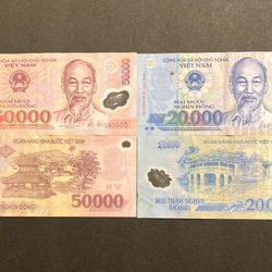 Foreign Currency and Coin Exchange - Vietnam money