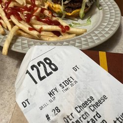 McDonald's - No cheese means WITH cheese. Gotcha! Morons.
