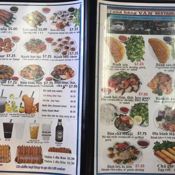 Van's Restaurant - Updated menu as of 07/2021 - Vietnamese Near Me - Garden Grove, California Van's Restaurant - Updated menu as of 07/2021 - Vietnamese Near Me - Garden Grove, California