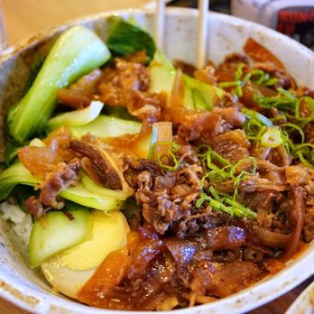 Token Ramen & Kung Fu Tea - Tender beef and onion rice bowl - Ramen Near Me - Wesley Chapel, Florida Token Ramen & Kung Fu Tea - Tender beef and onion rice bowl - Ramen Near Me - Wesley Chapel, Florida