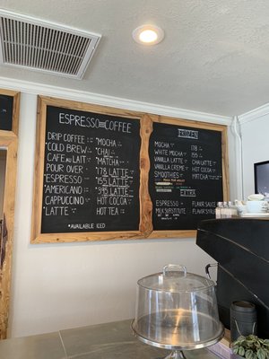 Menu photo 2 Old Isabella Coffee Lake Isabella, CA