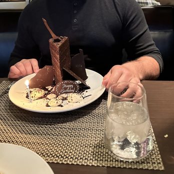 Stake Chophouse & Bar - The Stake Chocolate Cake - Steakhouses Near Me - Coronado, California
