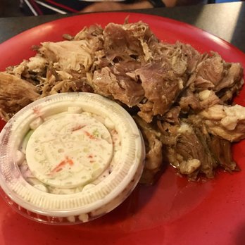 Chicken Latino - Pulled pork special with side of coleslaw and beans - Latin American Near Me - Pittsburgh, Pennsylvania Chicken Latino - Pulled pork special with side of coleslaw and beans - Latin American Near Me - Pittsburgh, Pennsylvania