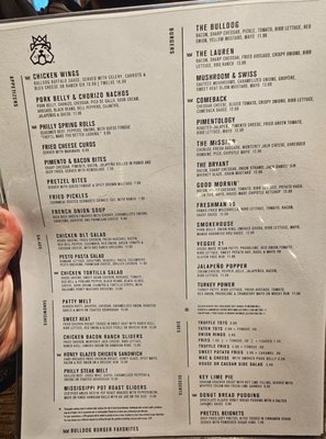 Menu photo 5 Bulldog Burger Tupelo, MS