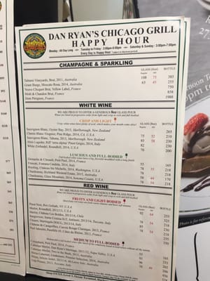 Menu photo 1 Dan Ryan's Chicago Grill Hong Kong, HK