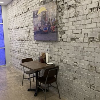 Westover Taco - Table for two near the back door - Tacos Near Me - Arlington, Virginia