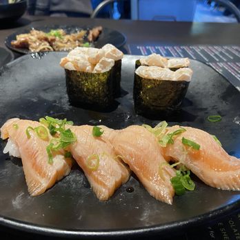 Its Sushi - Salmon belly and mayo scallops - Sushi Bars Near Me - Roseville, California Its Sushi - Salmon belly and mayo scallops - Sushi Bars Near Me - Roseville, California