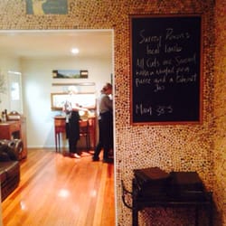 The Green Dolphin Restaurant Bar - Full of cork decoration:)