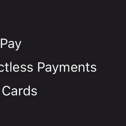 H20 Car wash and Detail Center - Clearly states here that they take Apple Pay