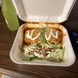 Los 2 Paquitos - Carnitas Wet Burrito