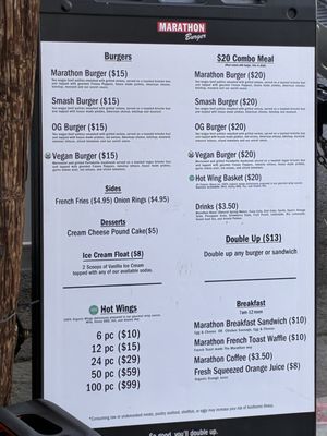 Menu photo 2 Marathon Burger Canoga Park, CA Menu photo 2 Marathon Burger Canoga Park, CA