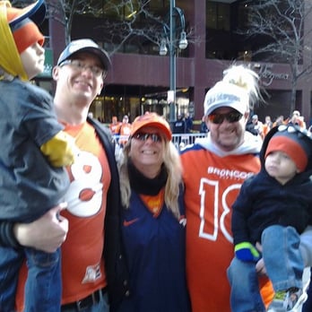 The Hendrix Group - Me and my family enjoying the Bronco's Parade - Real Estate Agents Near Me - Denver, Colorado