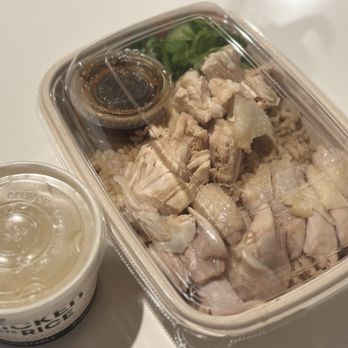 Chicken Meets Rice - Hainan Chicken Box (GF) - Chicken Shop Near Me - Cupertino, California Chicken Meets Rice - Hainan Chicken Box (GF) - Chicken Shop Near Me - Cupertino, California