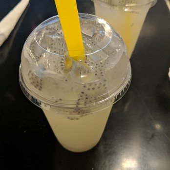 Twisted Soul - Ginger lemonade w basil seeds - Asian Fusion Near Me - Poughkeepsie, New York