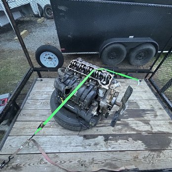 Clear Path Junk Removal - This old motor was taking up space in the customers garage so we hauled it away for them - Junk Removal & Hauling Near Me Clear Path Junk Removal - This old motor was taking up space in the customers garage so we hauled it away for them - Junk Removal & Hauling Near Me