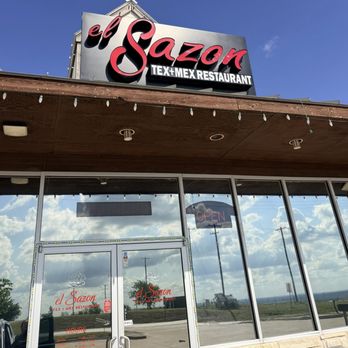 El Sazon - Front of restaurant - Tex-Mex Near Me - Rhome, Texas El Sazon - Front of restaurant - Tex-Mex Near Me - Rhome, Texas