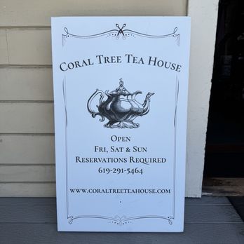 Coral Tree Tea House - Tea Rooms Near Me - San Diego, California Coral Tree Tea House - Tea Rooms Near Me - San Diego, California