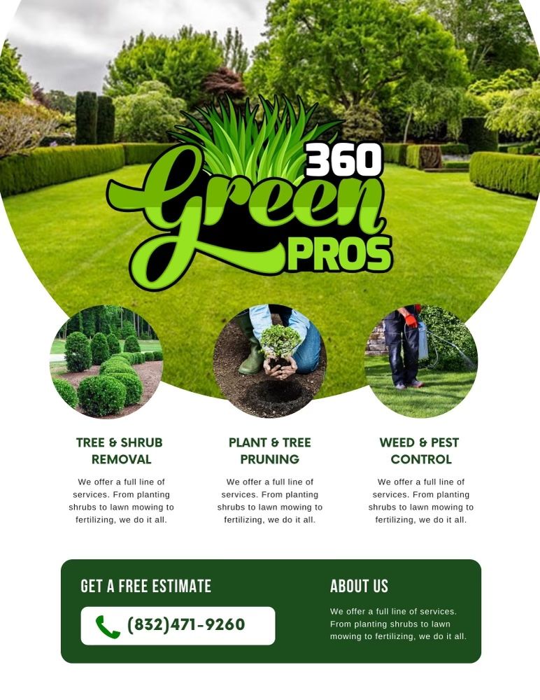 Slide of Green Pros 360