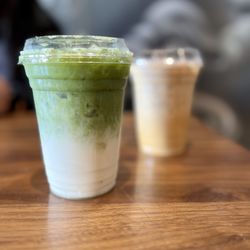 18 Grams Coffee & Tea - Matcha Latte & White Mocha