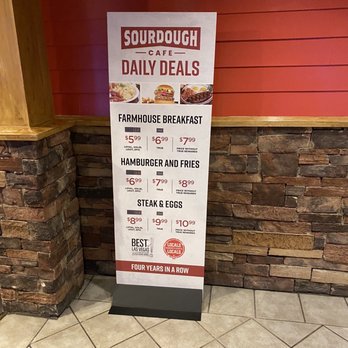Sourdough Cafe - Daily Deals 4/2/23 - Diners Near Me - Las Vegas, Nevada