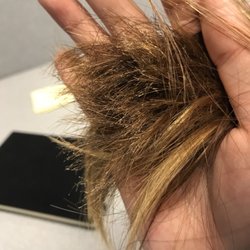 L'OR Hair Salon - My very horrible split ends