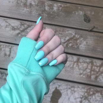 Classy Nails & Spa - Acrylic set with Shellac and chrome on ring fingers - Waxing Near Me - Portland, Oregon Classy Nails & Spa - Acrylic set with Shellac and chrome on ring fingers - Waxing Near Me - Portland, Oregon