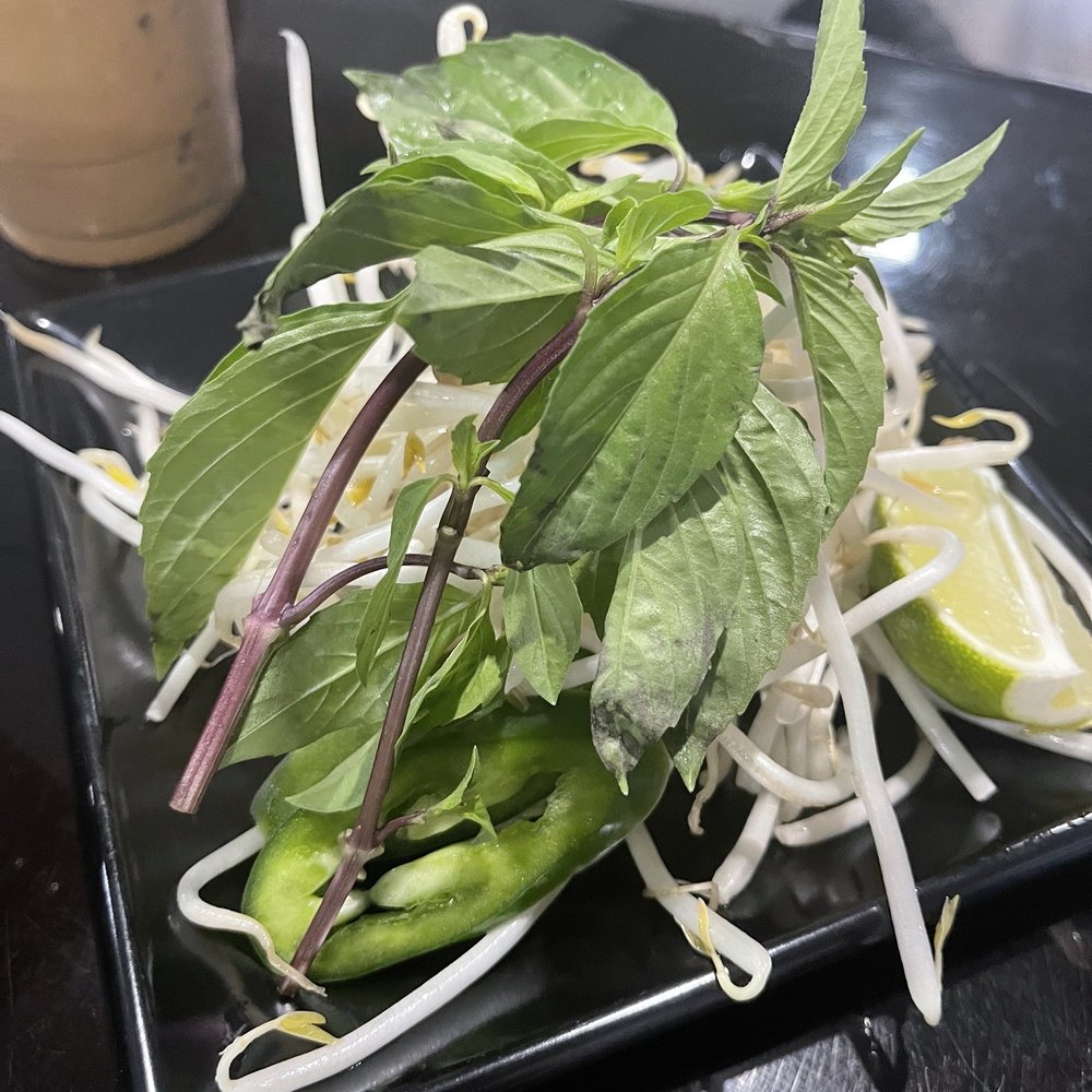 Pho Bosa Kitchen - Basil, sprouts, lime, and jalapeños - Vietnamese Near Me - Las Vegas, Nevada Pho Bosa Kitchen - Basil, sprouts, lime, and jalapeños - Vietnamese Near Me - Las Vegas, Nevada
