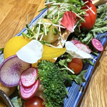 Kokkaku - Garden vegetables with Saikyo Dressing - New American Near Me - Seattle, Washington