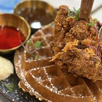 Kinaree Eatery - Chicken Waffle - Breakfast & Brunch Near Me - Irvine, California Kinaree Eatery - Chicken Waffle - Breakfast & Brunch Near Me - Irvine, California
