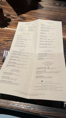 Menu photo 1 Coqueta San Francisco, CA