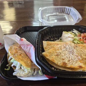 Jimboy's Tacos - Classic ground beef taco and stuffed quesadilla. - Mexican Near Me - Sacramento, California Jimboy's Tacos - Classic ground beef taco and stuffed quesadilla. - Mexican Near Me - Sacramento, California