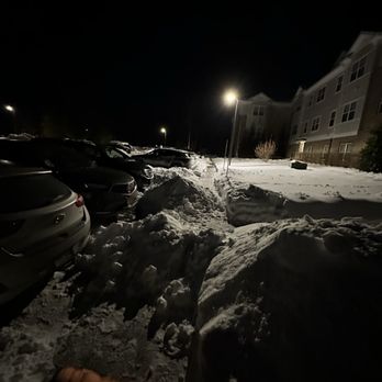 Pondview Estates - Sidewalks after disrespectful residents piled the snow from their vehicles onto them. - Apartments Near Me - Wharton, New Jersey