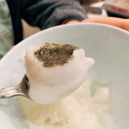 A4 Mango Juice with Rice Ball W. Ice Cream Duo Mang Xue Shan Lao Xiao Wan Zi